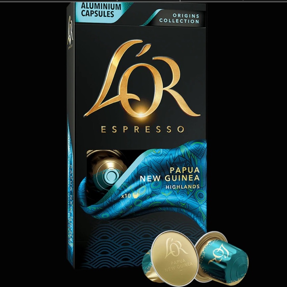 🔥5/$25🔥L’Or Espresso Aluminum Capsules - Papa New Guinea 11/30/22